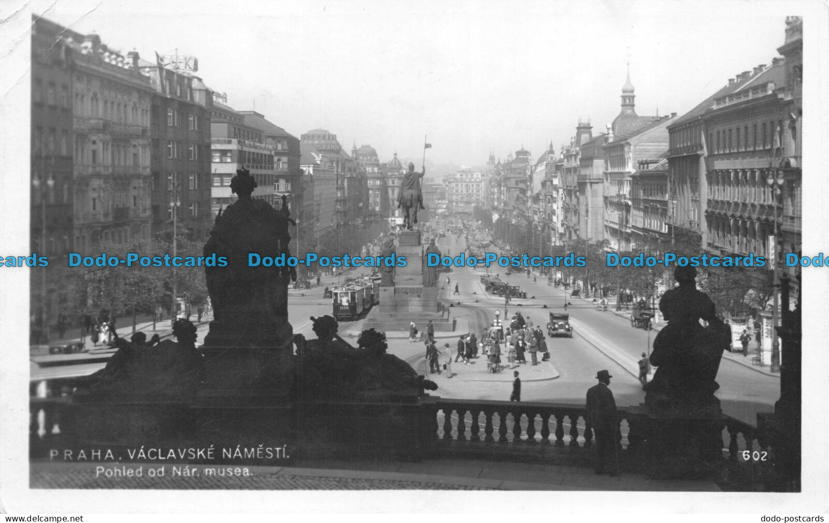 R060674 Praha. Vaclavske Namesti. Pohled od Nar. Musea. B. Hopkins