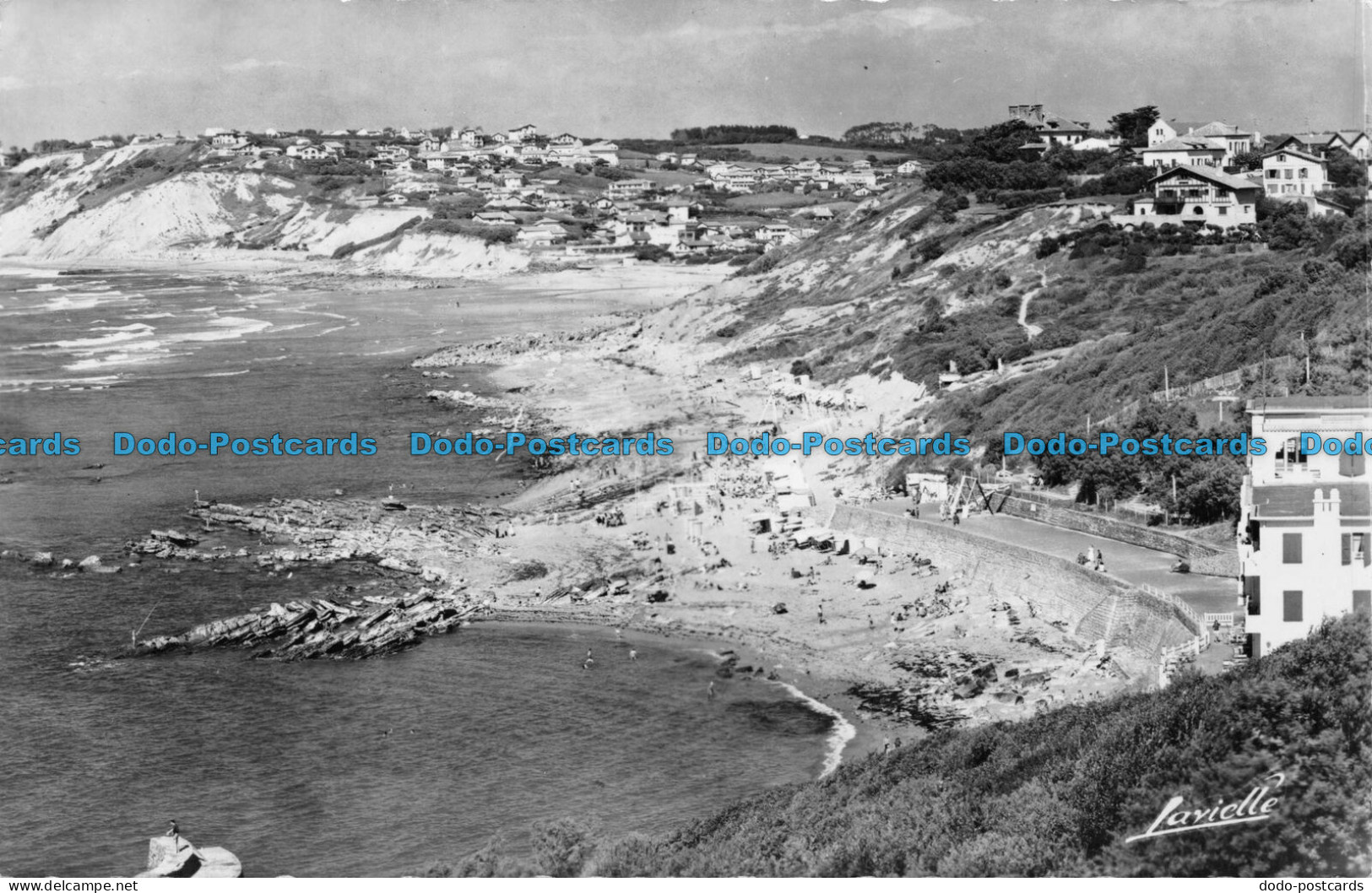 R076163 Guethary. Vue generale. Au fond. Bidart. L. Lavielle. 1960