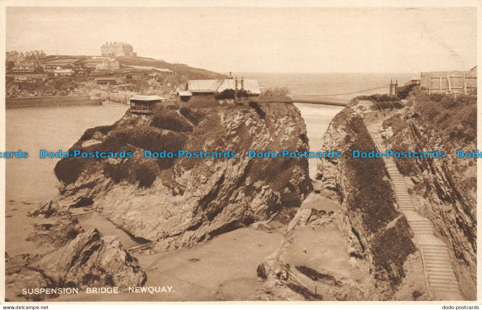 R076171 Suspension Bridge. Newquay