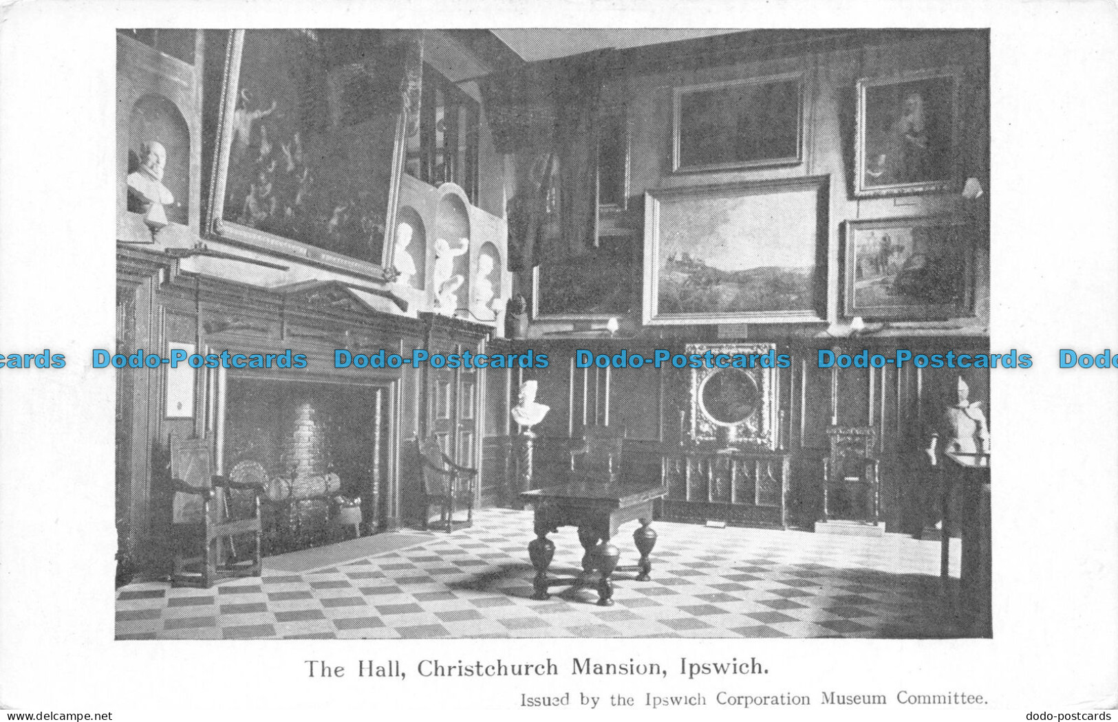 R080595 The Hall. Christchurch Mansion. Ipswich. Ipswich Corporation Museum Comm