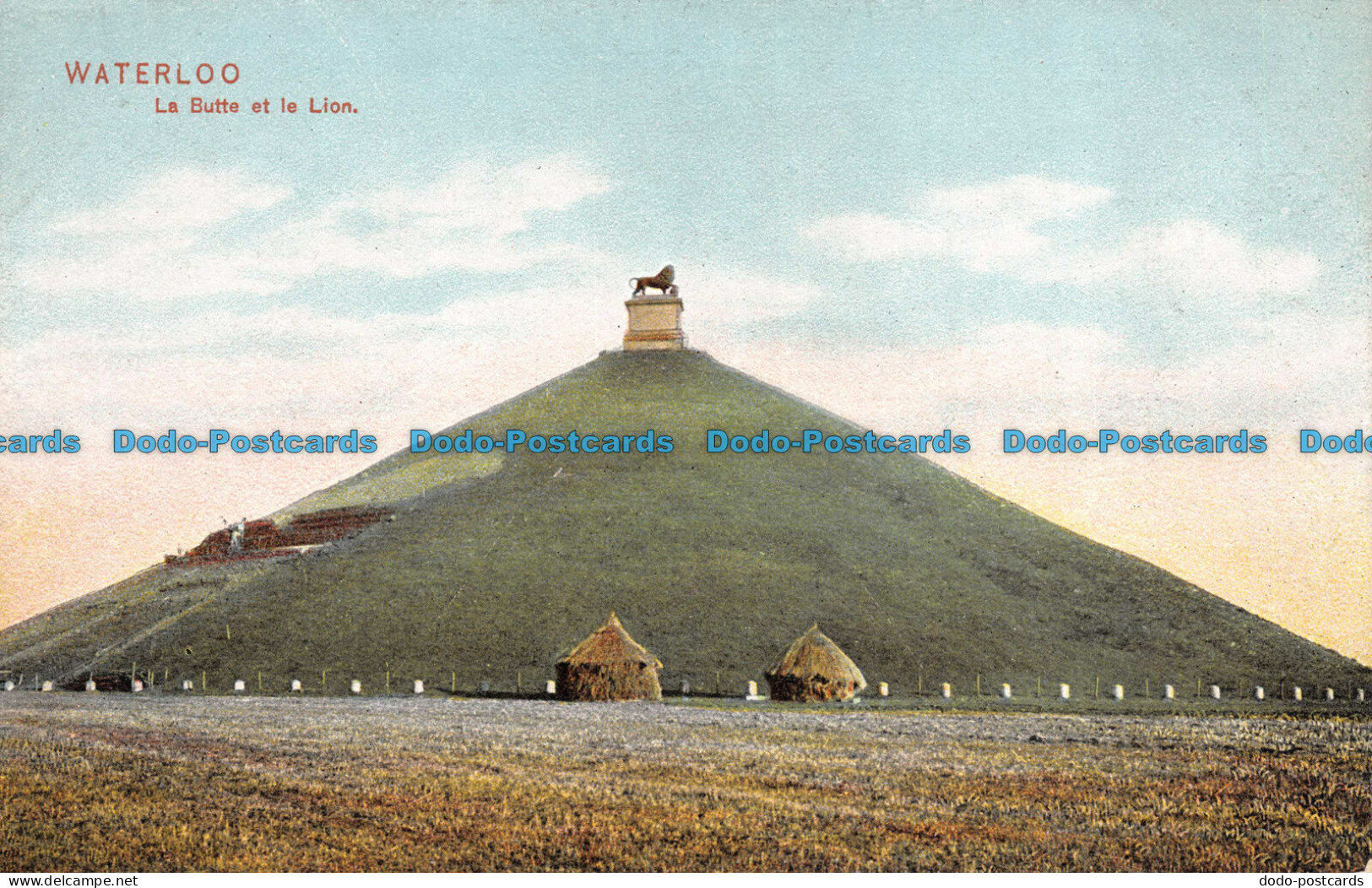 R081108 Waterloo. La Butte et le Lion. Dr. Trenkler