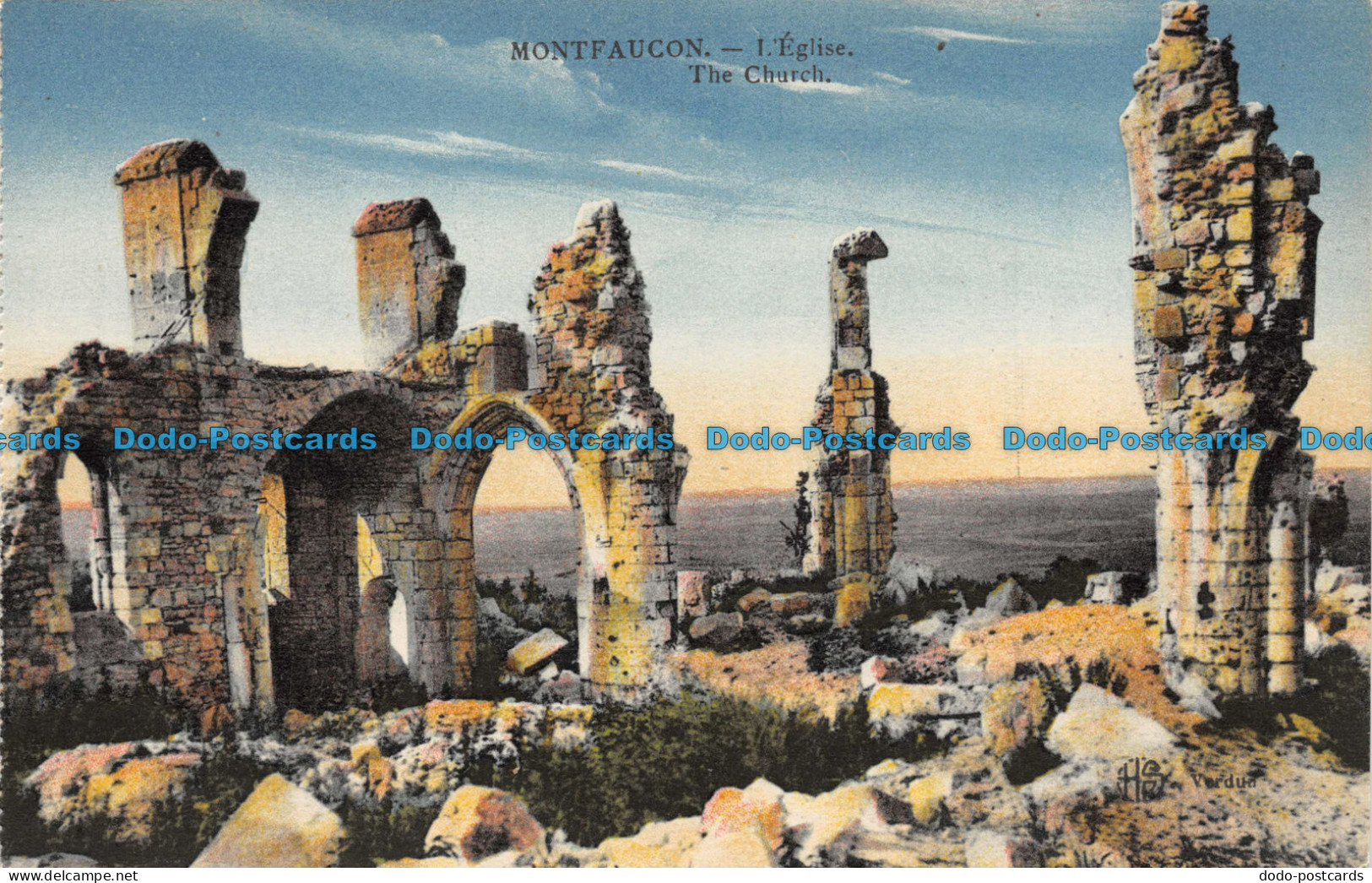 R084109 Montfaucon. L Eglise