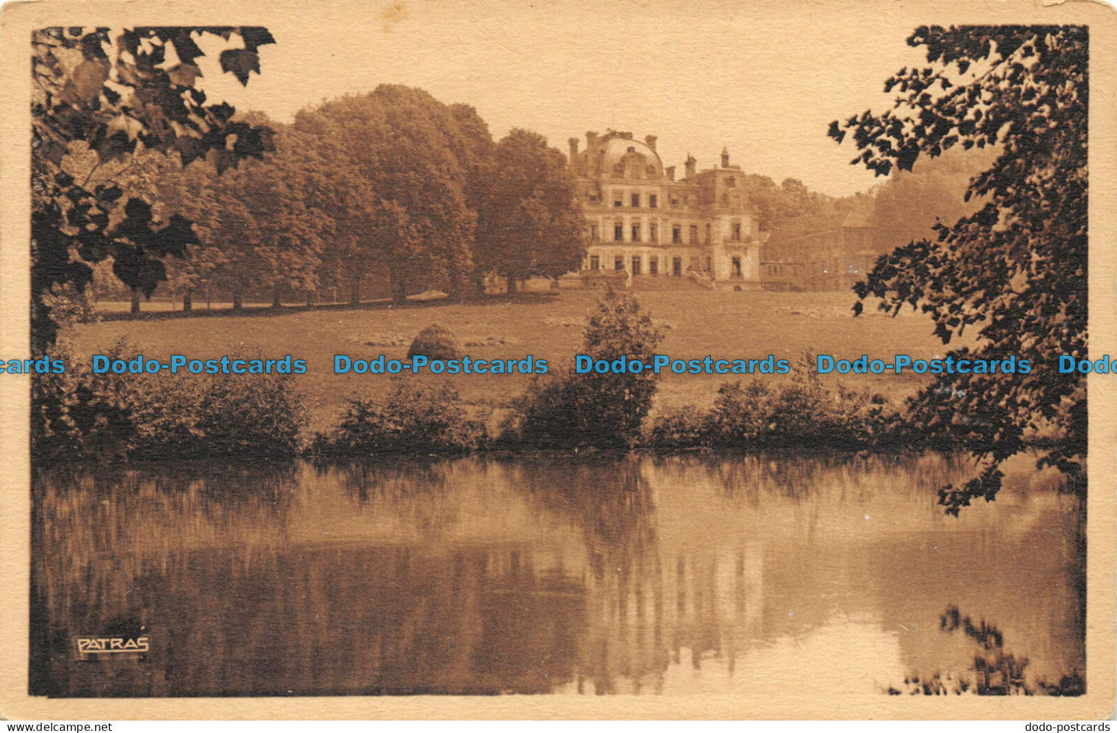 R084909 Chateau de Sillery. Epinay s Orge. Le Grand Lac