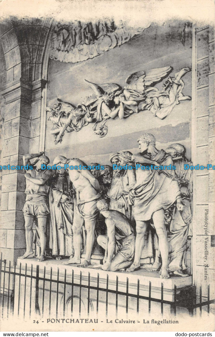R085343 Pontchateau. Le Calvaire. La Flagellation. No 24