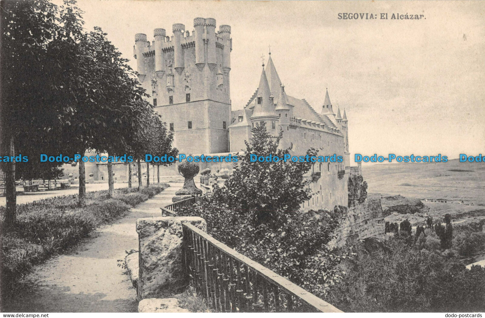 R086404 Segovia. El Alcazar. Hauser y Menet