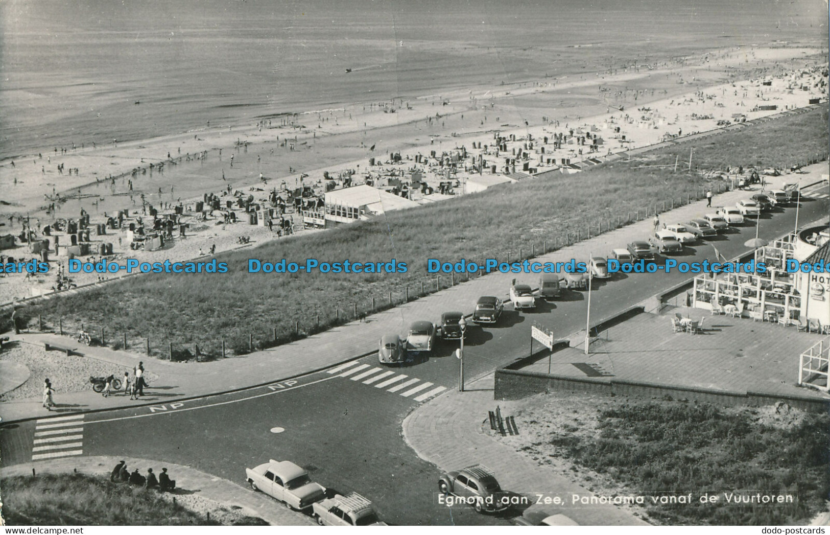 R088482 Egmond aan Zee. Panorama Vanaf de Vuurtoren. Jonker. 1965