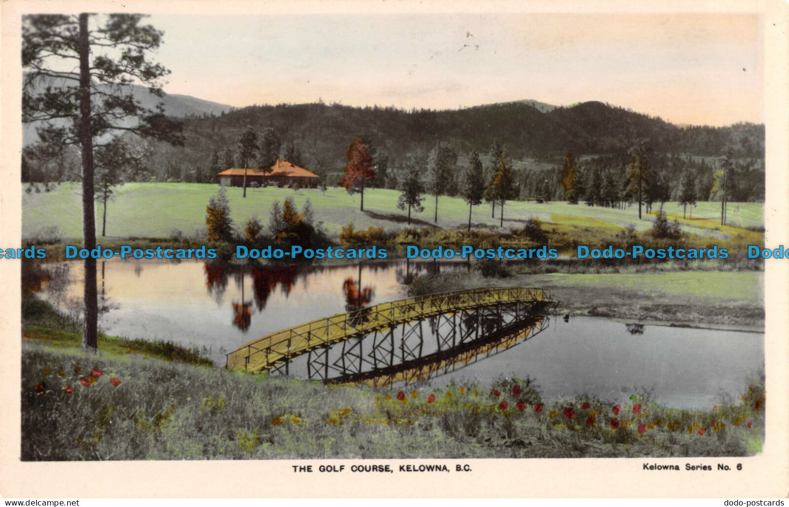 R089535 The Golf Course. Kelowna. B. C. Kelowna Series No. 6. RP. Ribelin Photo