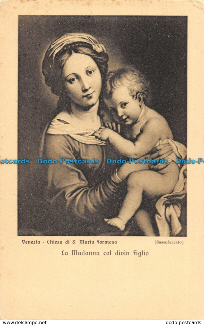R090104 Venezia. Chiesa di S. Maria Formosa. La Madonna col divin figlio. 7880.