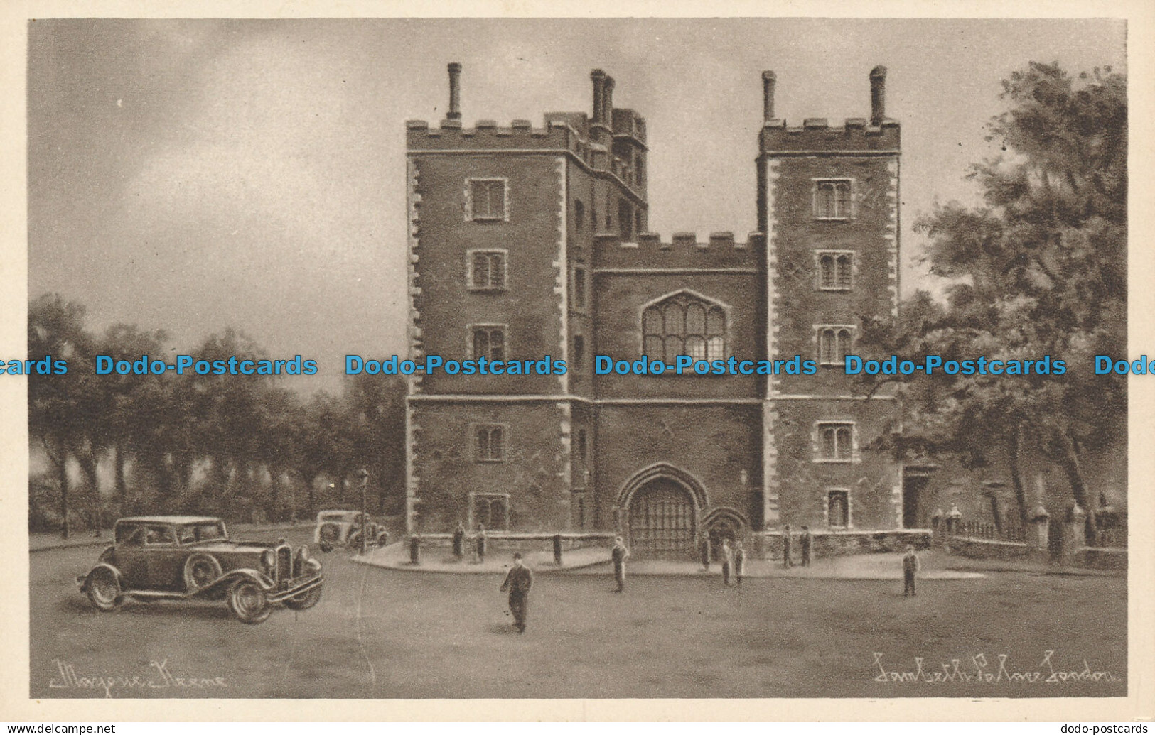 R112653 Lambeth Palace. London. Crest