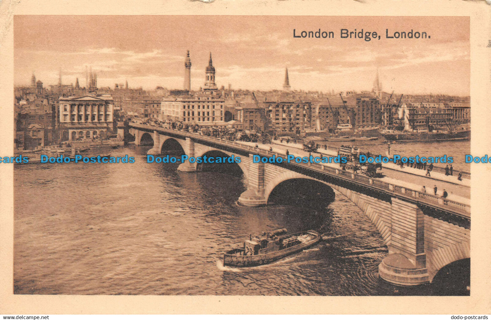 R116567 London Bridge. London. 1921