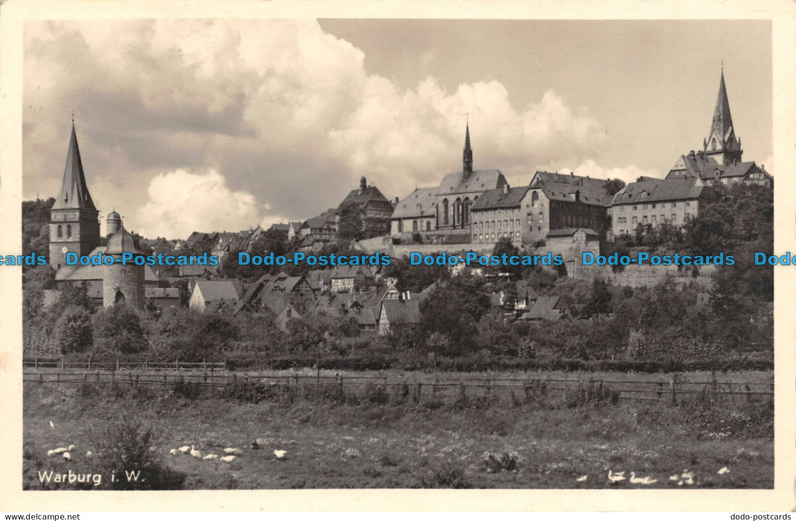 R128890 Warburg i. W. Schoning. RP