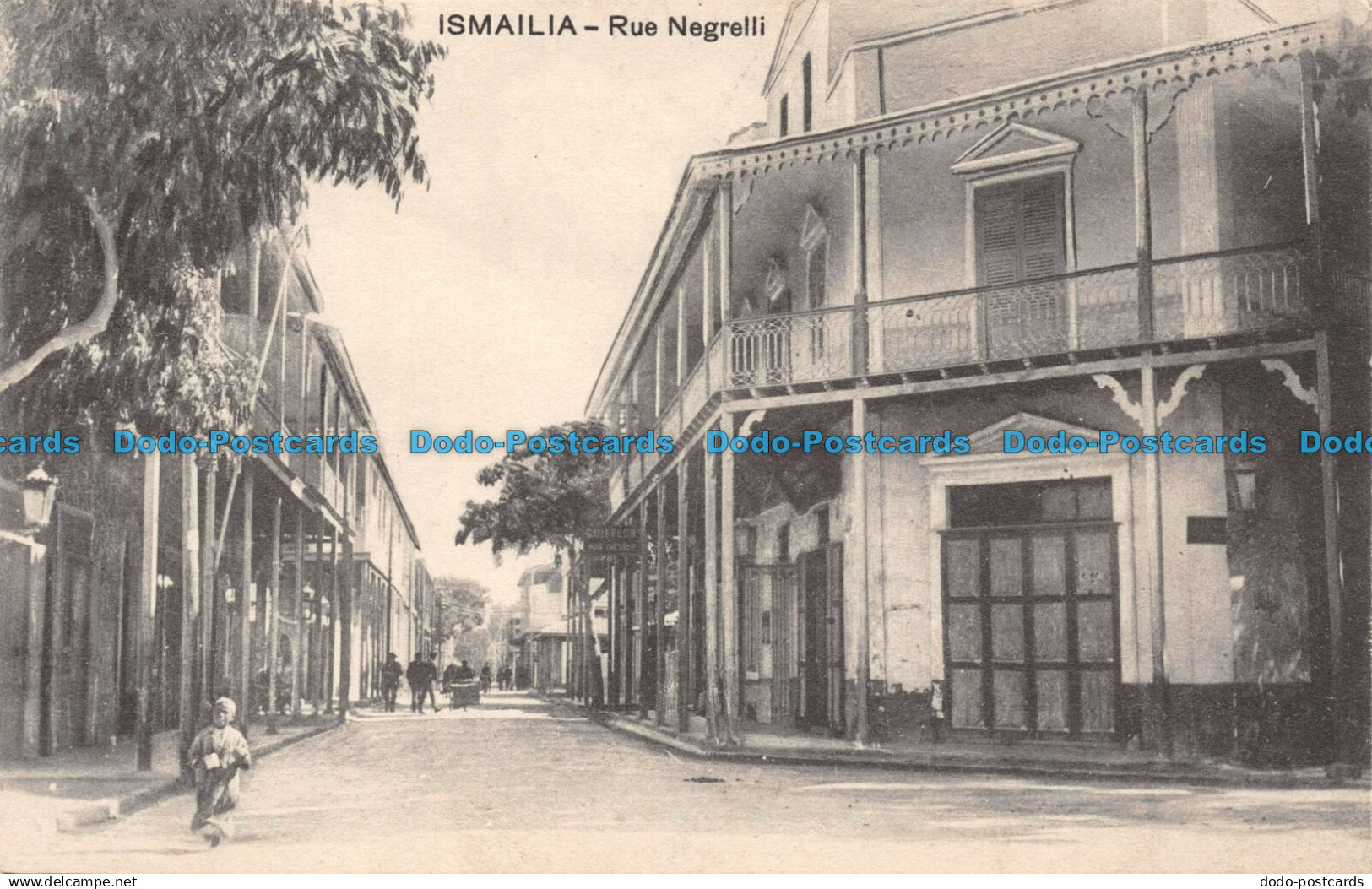 R129290 Ismailia. Rue Negrelli