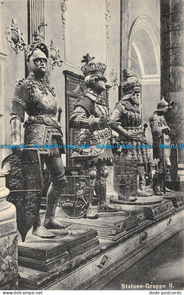 R129333 Statuen Gruppe II. Innsbruck. Hofkirche. Fritz Nachf