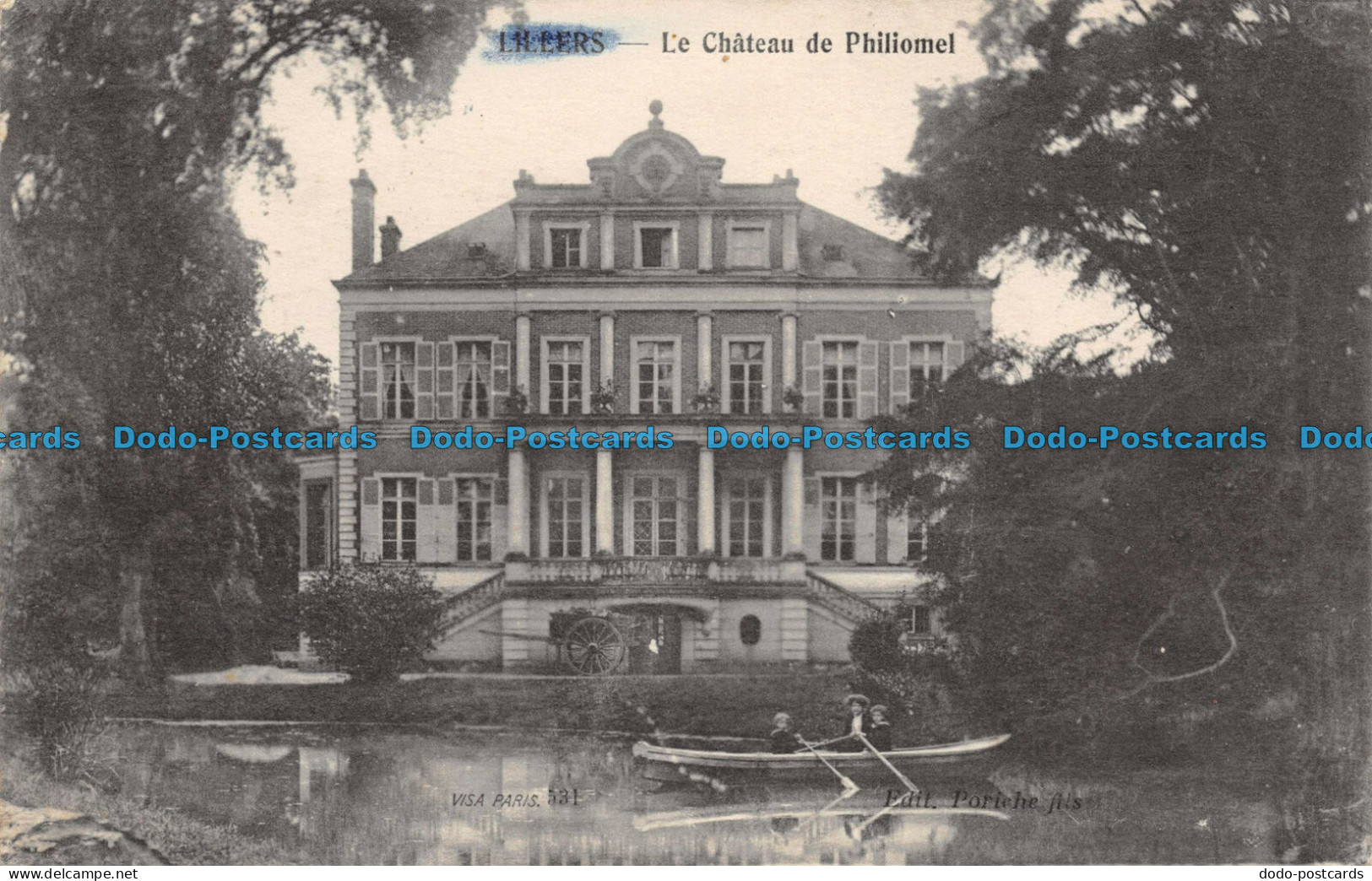 R141020 Lillers. Le Chateau de Philiomel. Poriche fils. 531. Desaix. 1917