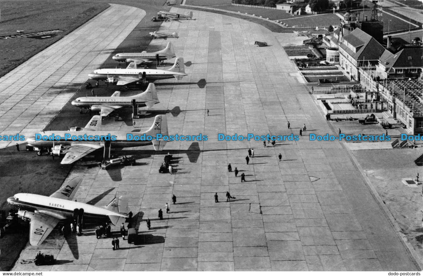 R145329 Melsbroek. Verkeersvloer Luchthaven Melsbroek. Lander and Laurrent