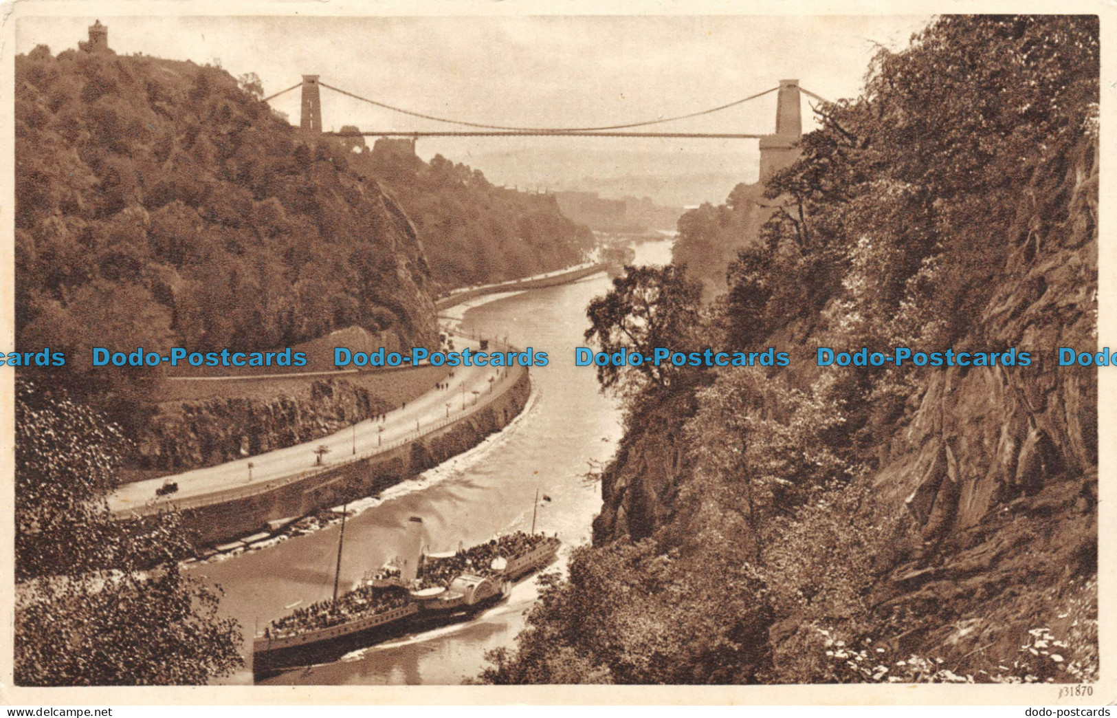 R146191 Clifton Suspension Bridge