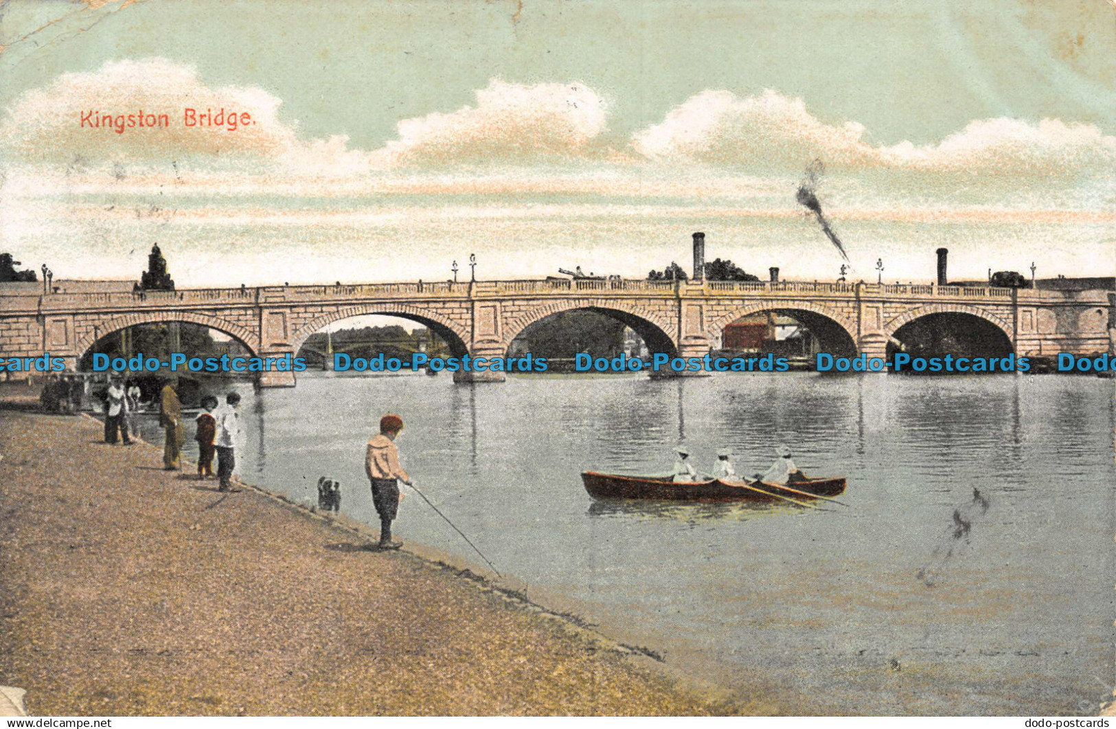 R160447 Kingston Bridge. 1907