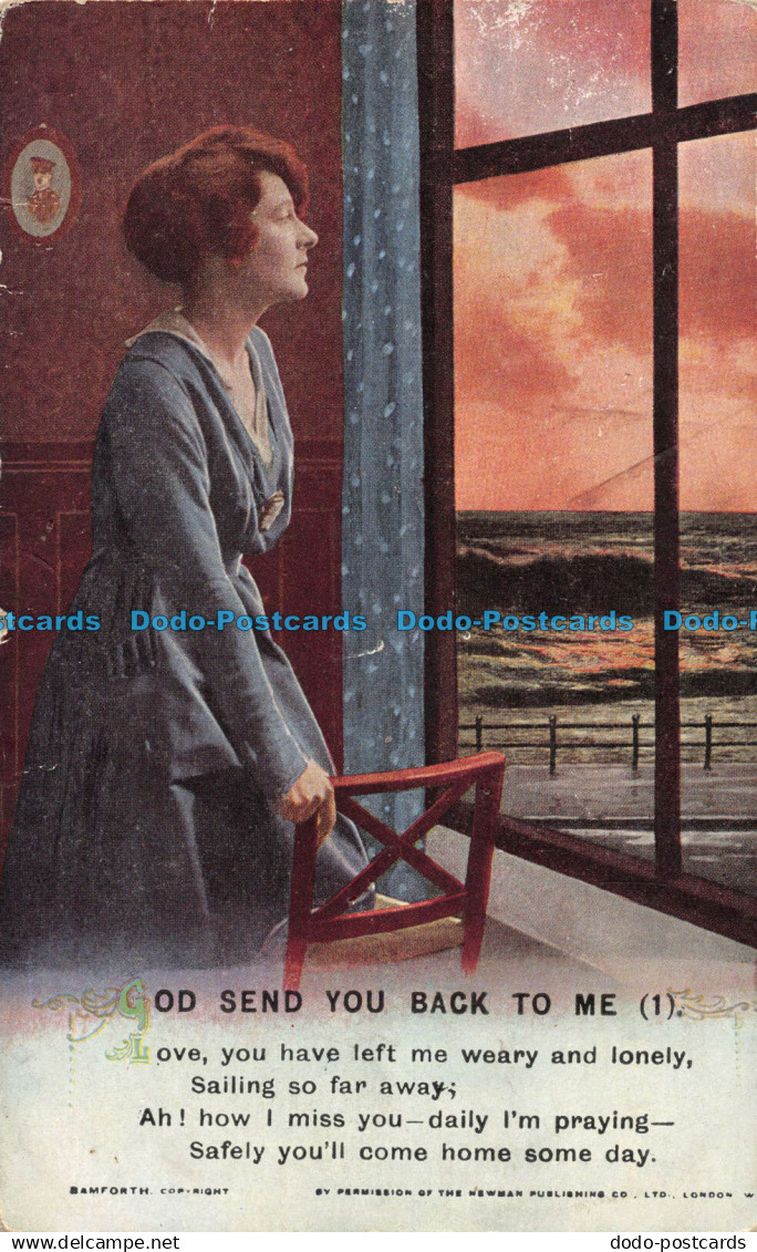 R162516 God Send You Back to Me. Bamforth