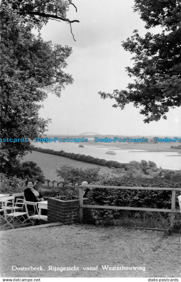 R163515 Oosterbeek. Rijngezicht vanaf Westerbouwing. RP