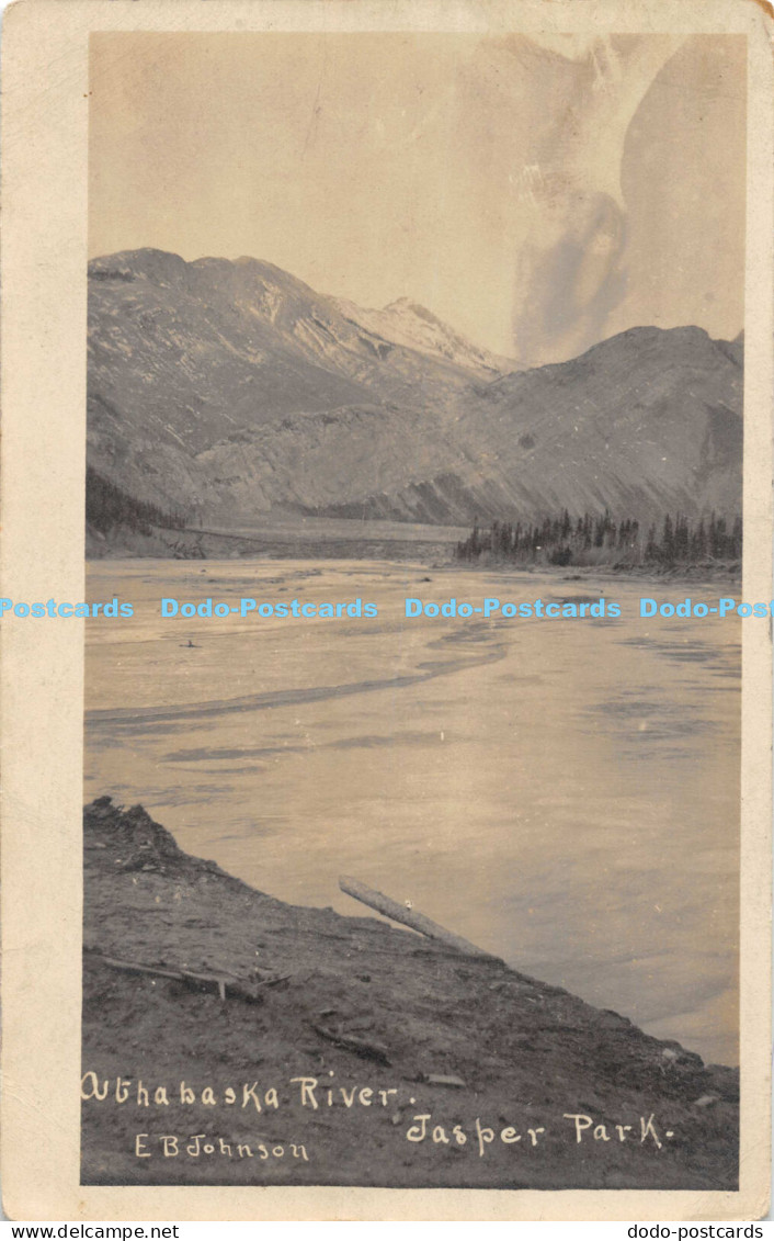 R168015 Athabaska River. E. B. Johnson. Jasper Park