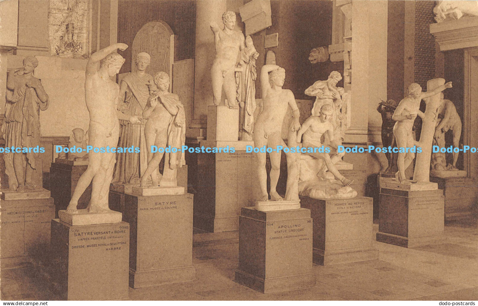R177164 Musees Royaux du Cinquantenaire. Bruxelles. Moulages. Sculpture grecque.