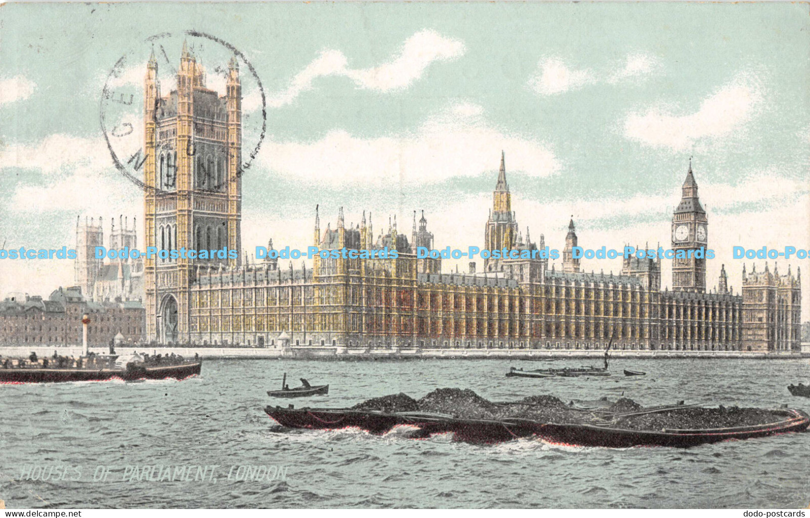 R177745 Houses of Parliament. 1908