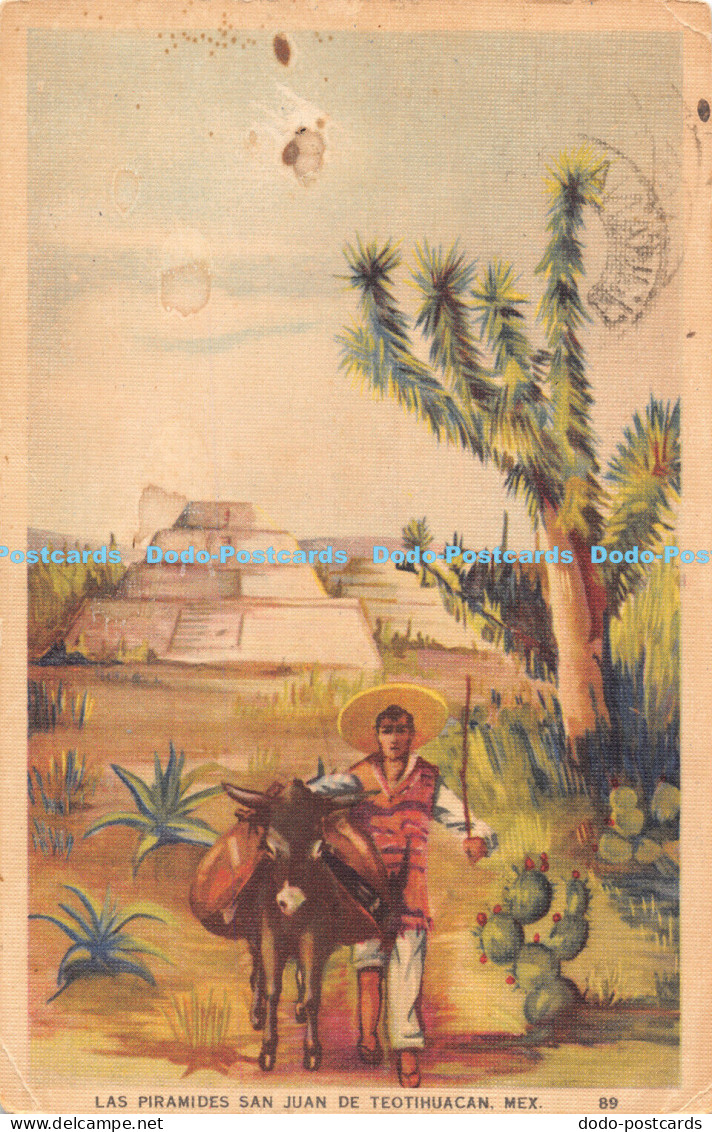 R181790 Las Piramides San Juan de Teotihuacan. Mex