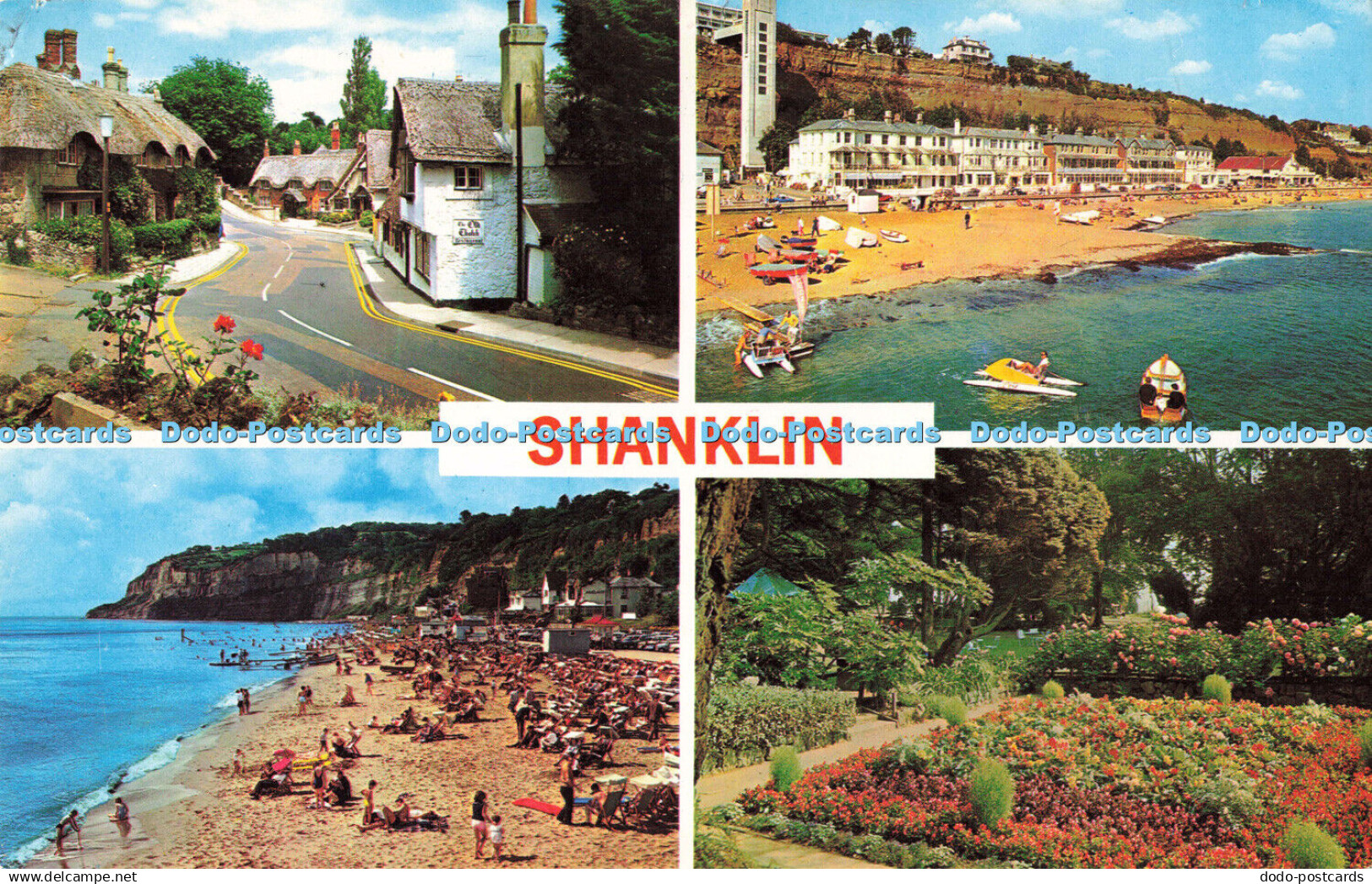 R194808 Shanklin I O W Island Tourist Products Shanklin Beach with Dunrose Point