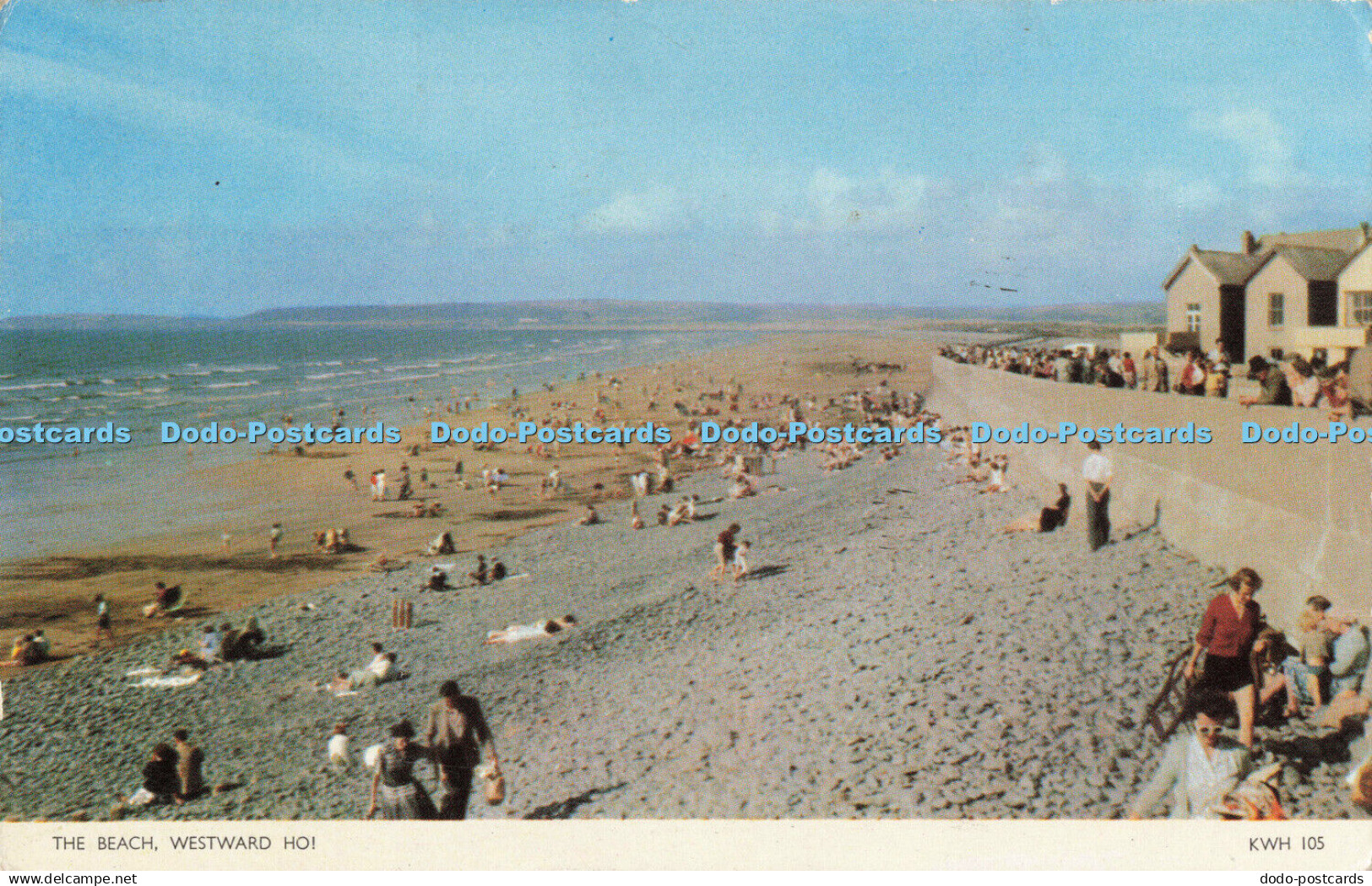 R198239 The Beach Westward Hoi Cotman Color Jarrold 1956