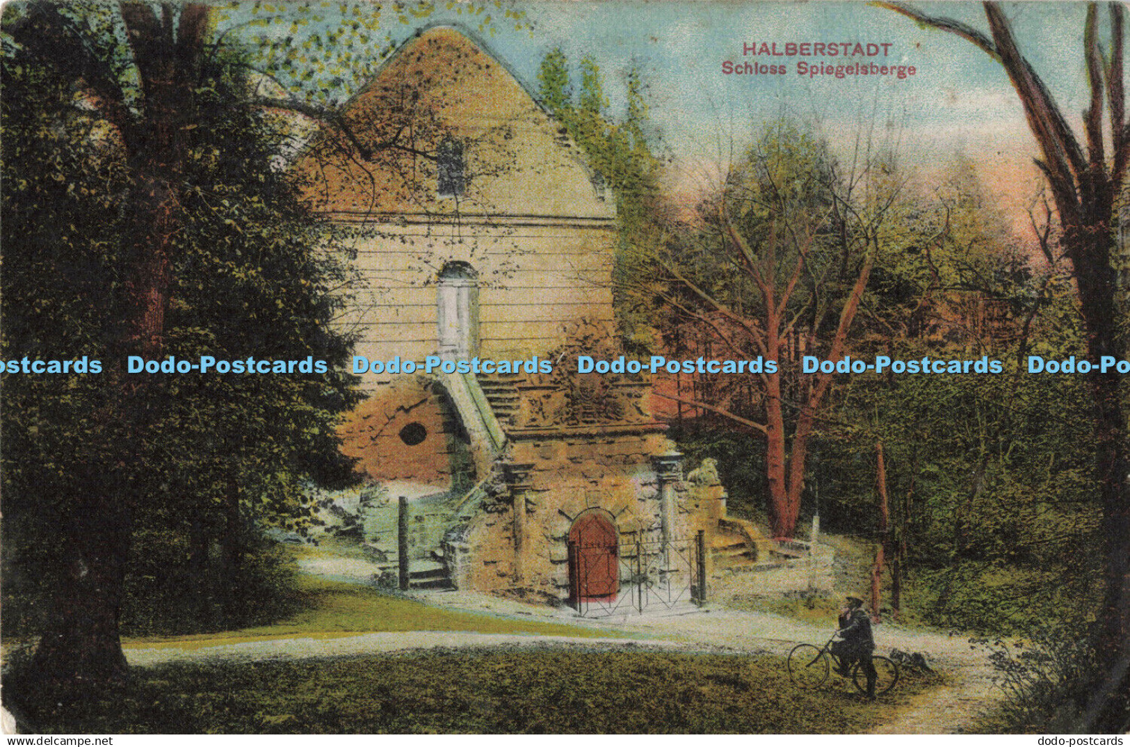 R198390 Halberstadt Schloss Spiegelsberge No 6483 Kosmos Halberstadt