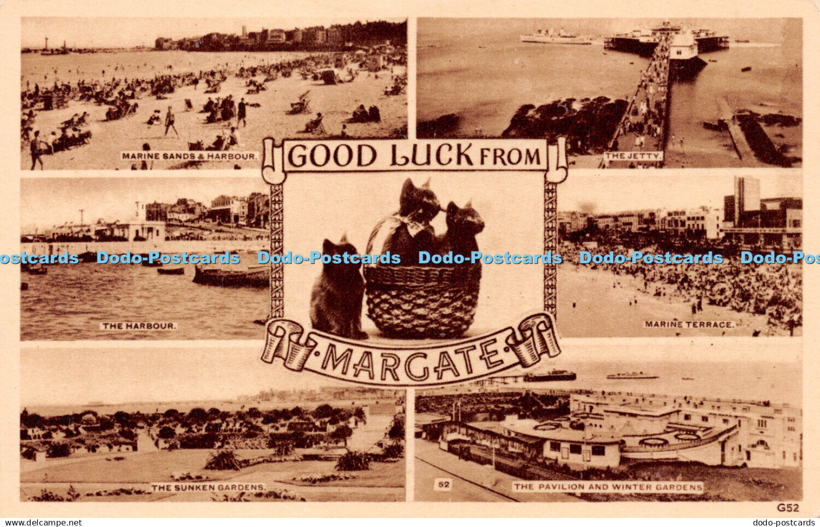 R218205 Good Luck from Margate A H and S Paragon Series Margate Multi View