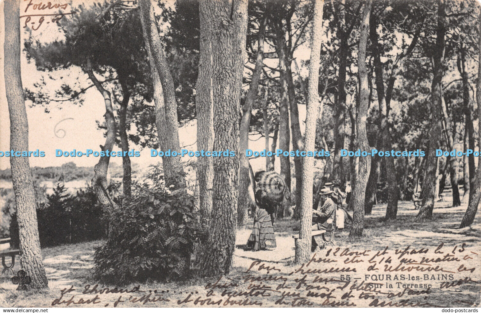 R222642 55 Fouras les Bains Sur la Terrasse 1908