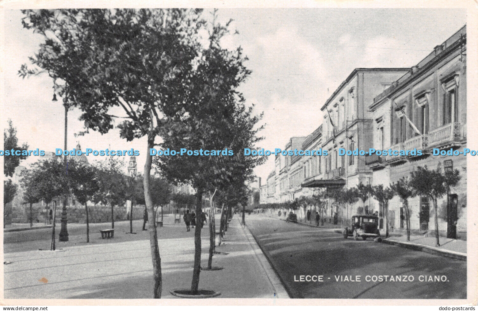 R229539 Lecce Viale Costanzo Ciano Ediz Rag Clodomiro Conte Lecce Cartolibreria