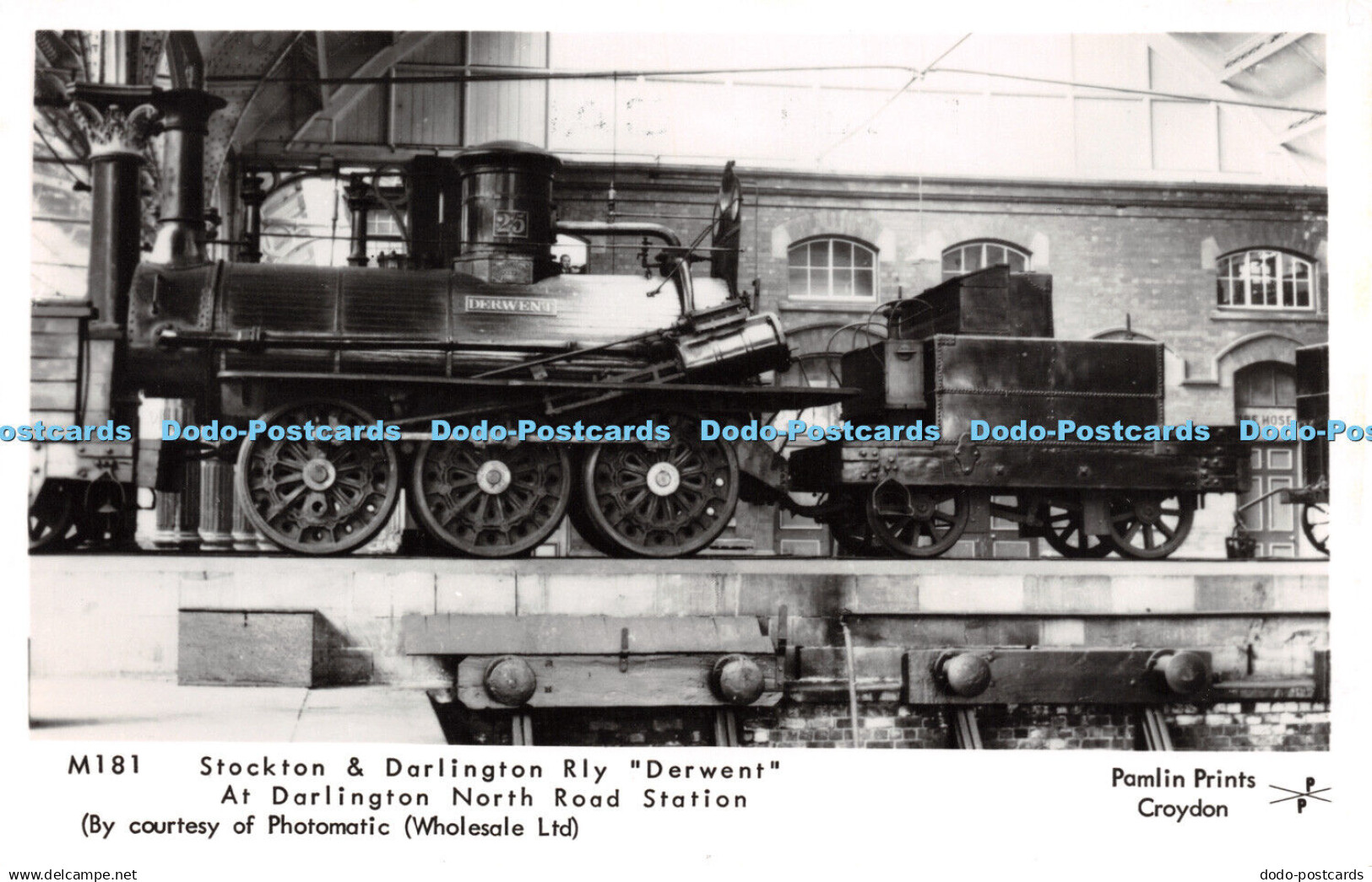 R231427 Stockton and Darlington Rly Derwent At Darlington North Road Station Pho