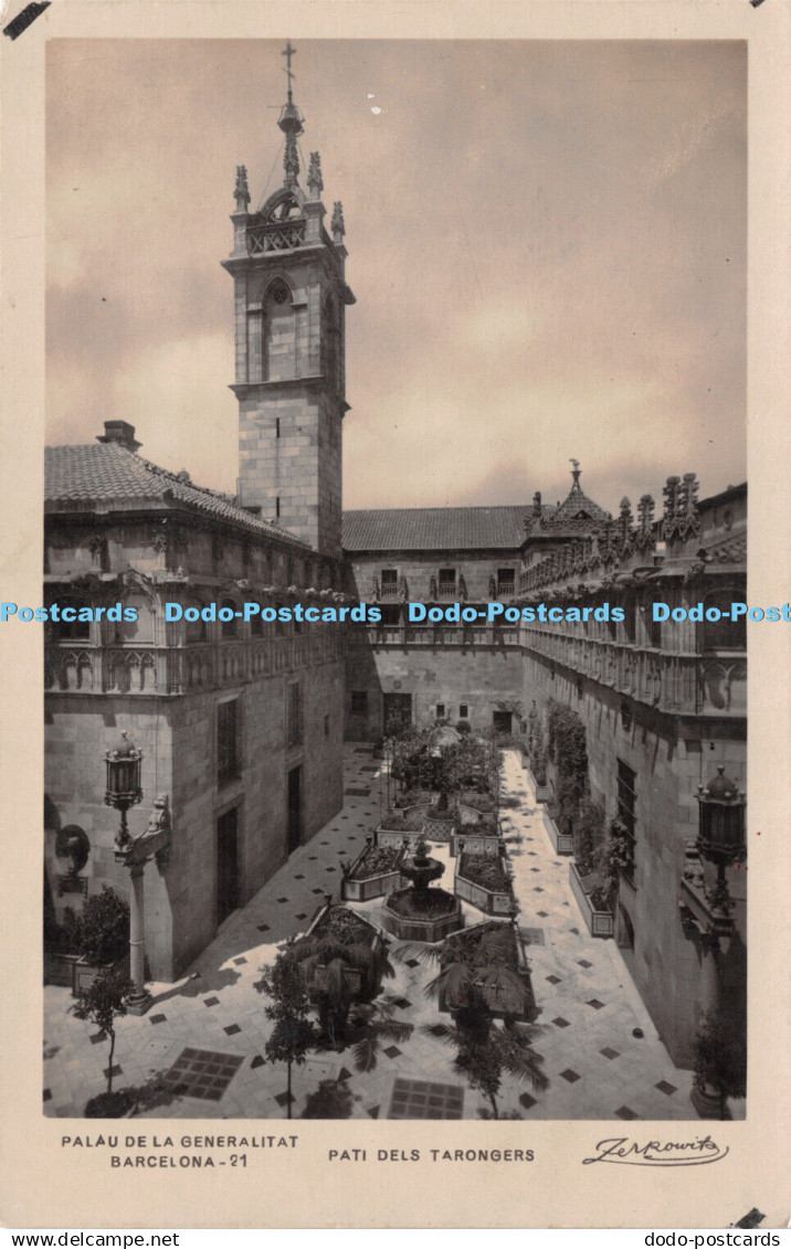 R239689 Pati Dels Tarongers Palau de la Generalitat Barcelona Adolfo Zerkowitz E