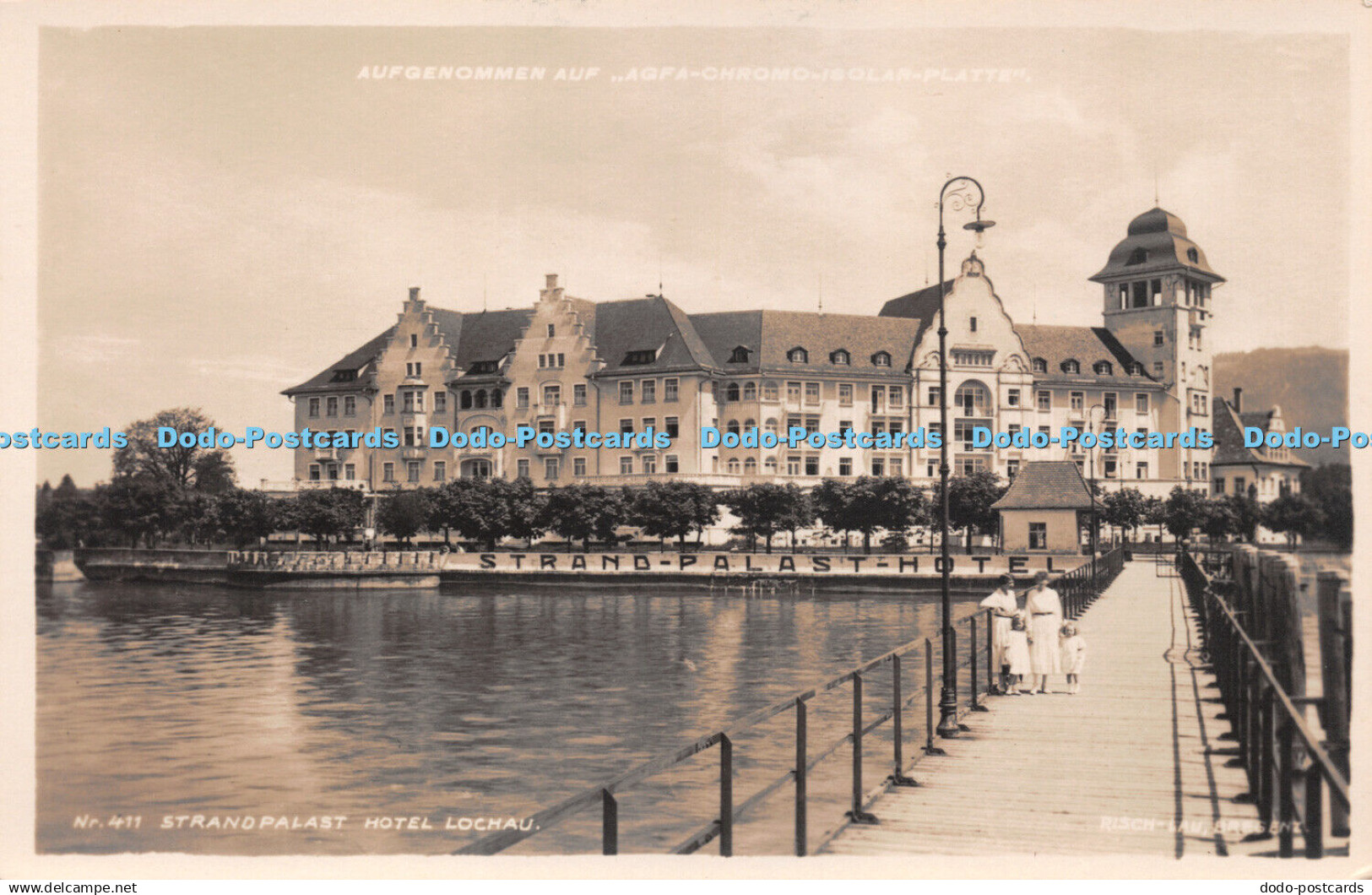 R245261 Strandpalast Hotel Lochau Aufgenommen Auf Agfa Chrome Isolar Platte Risc