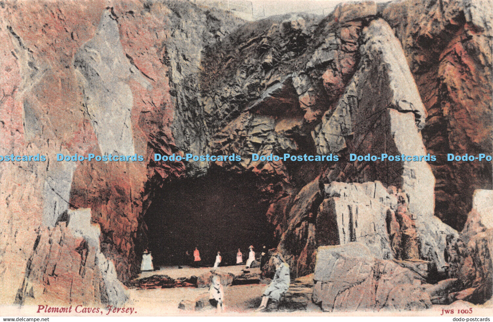 R249454 Jersey Plemont Caves Postcard