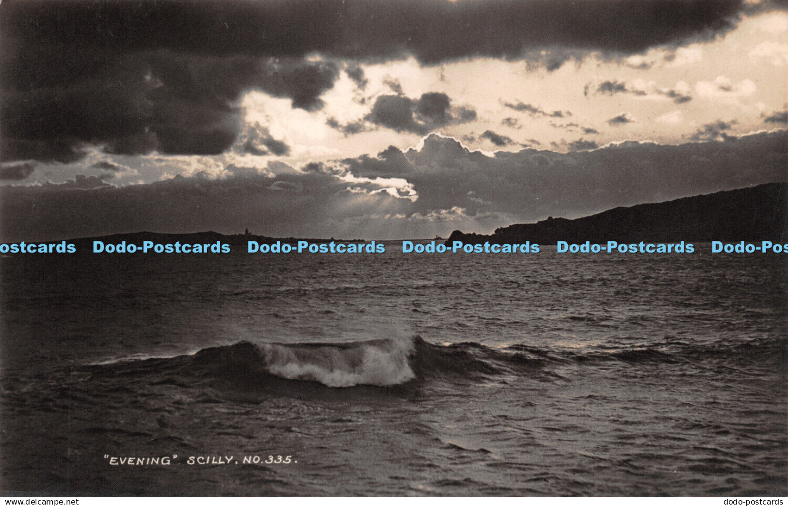R262700 Scilly Evening No 335 James Gibson Scilly Isles RP