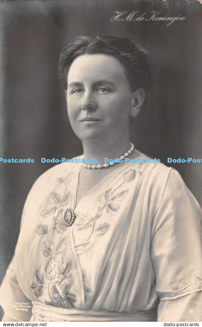 R264228 H M de Koningin Origineel Deutmann den Haag Blankwaardt and Schoonhoven