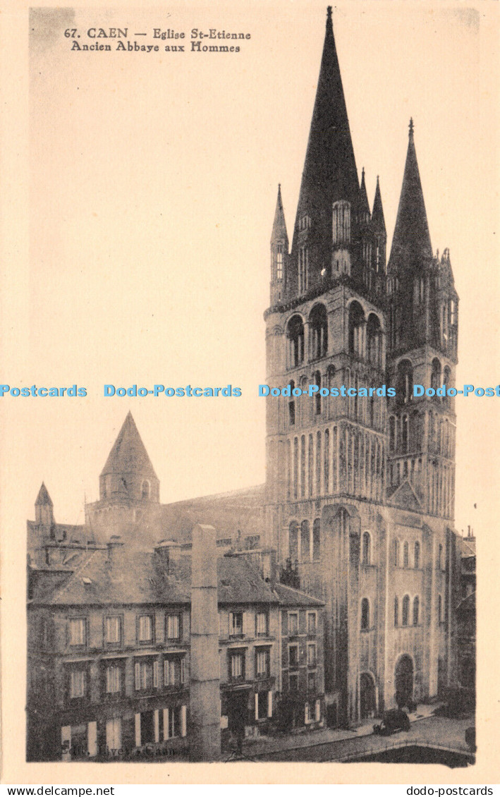 R264232 Caen Eglise St Etienne Ancien Abbaye aux Hommes Postcard
