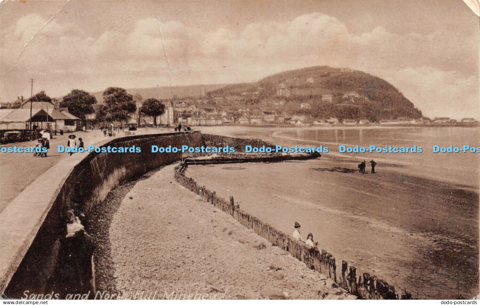 R266223 Sands and North Hill Minehead H Passmore The Parade Minehead E48290 Post