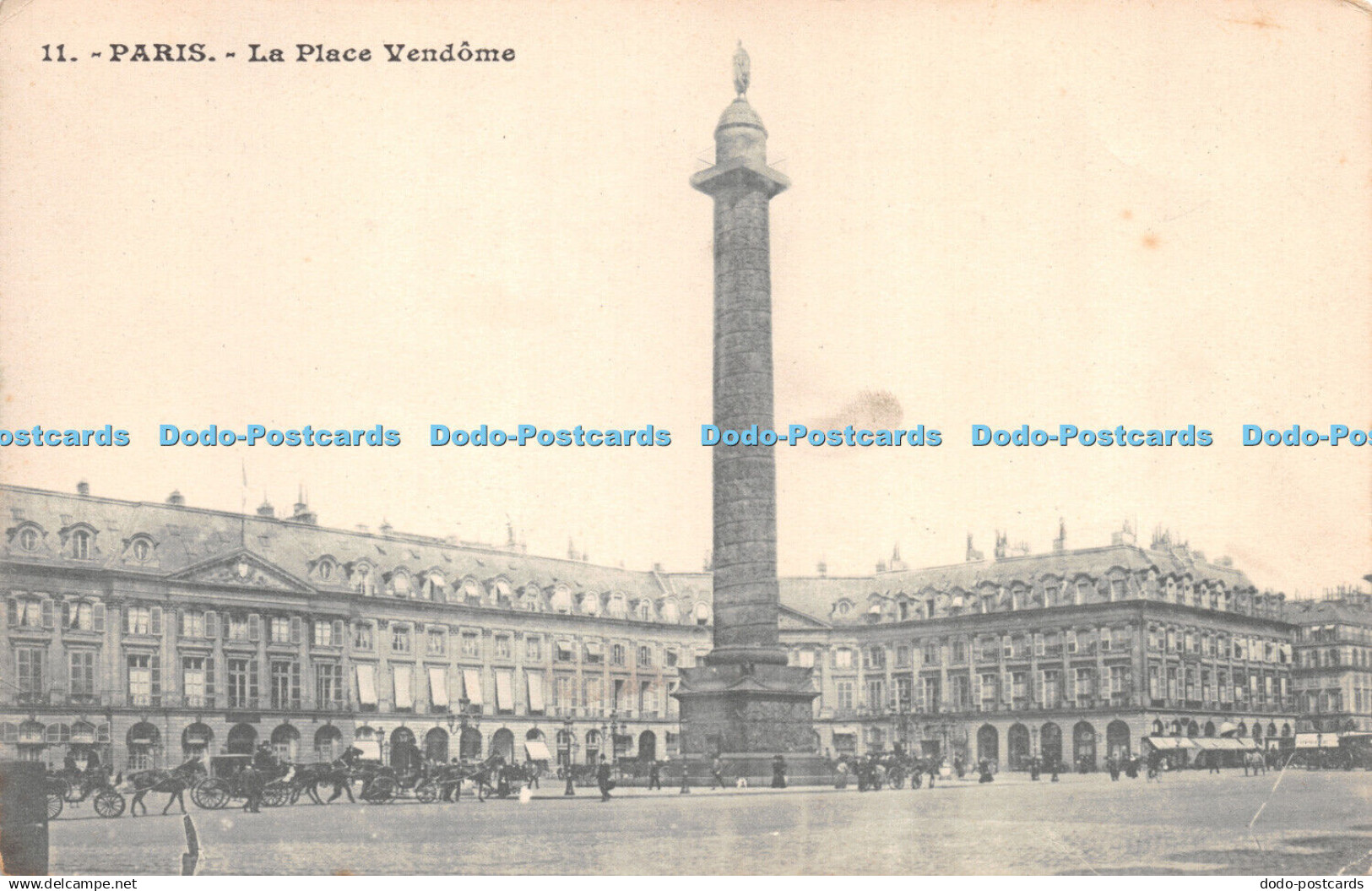 R266384 Paris 11 La Place Vendome Carte Postale