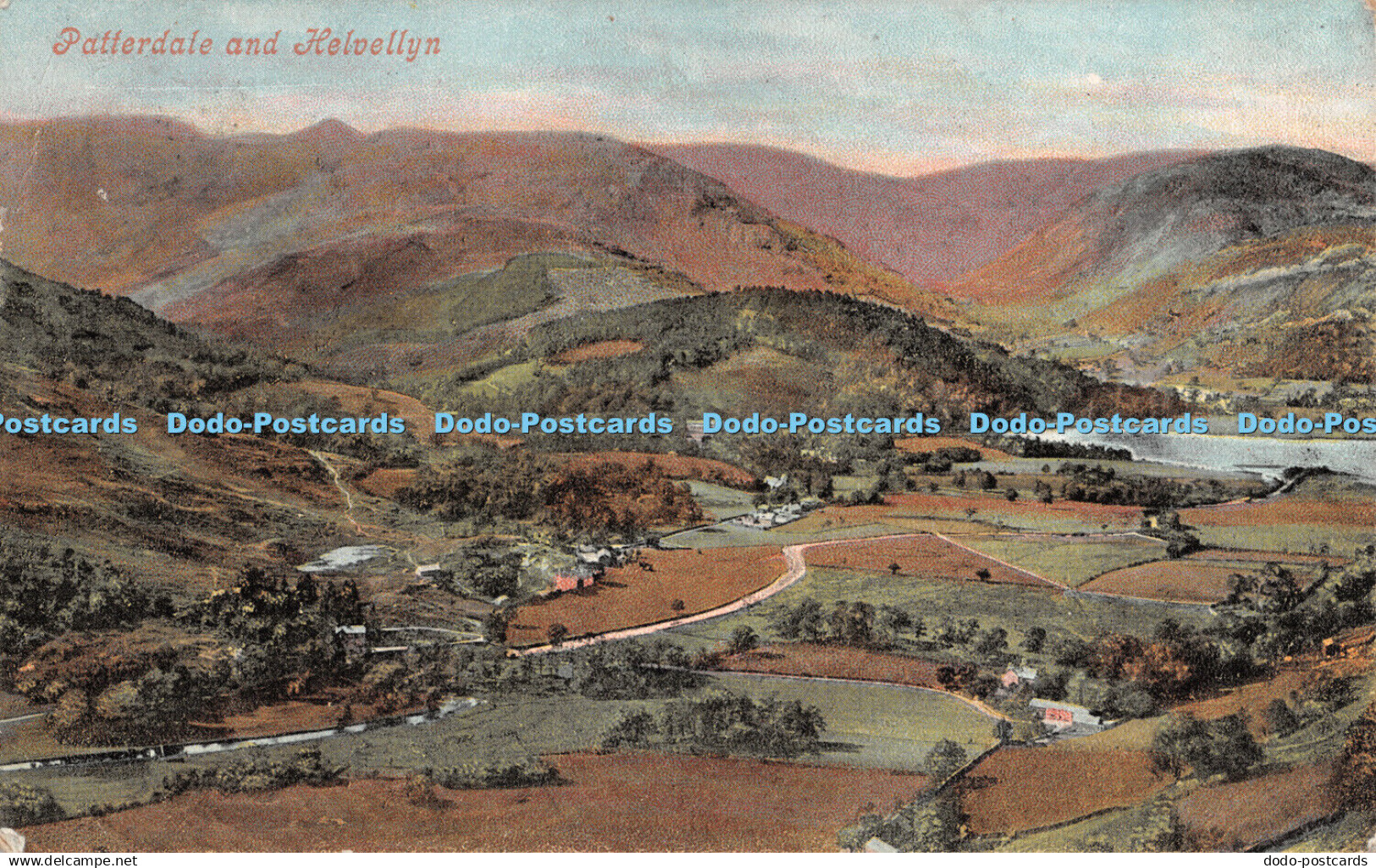 R279815 Patterdale and Helvellyn Valentines Series 1905