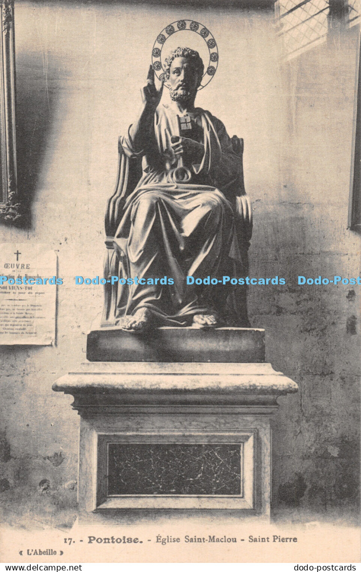 R285309 Pontoise Eglise Saint Maclou Saint Pierre L Abeille 1912