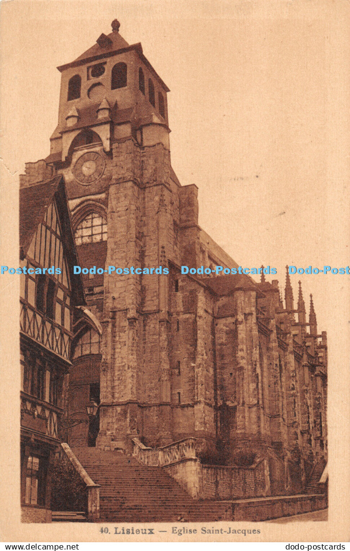 R285386 Lisieux Eglise Saint Jacques J Monjour A la Rose de Lisieux