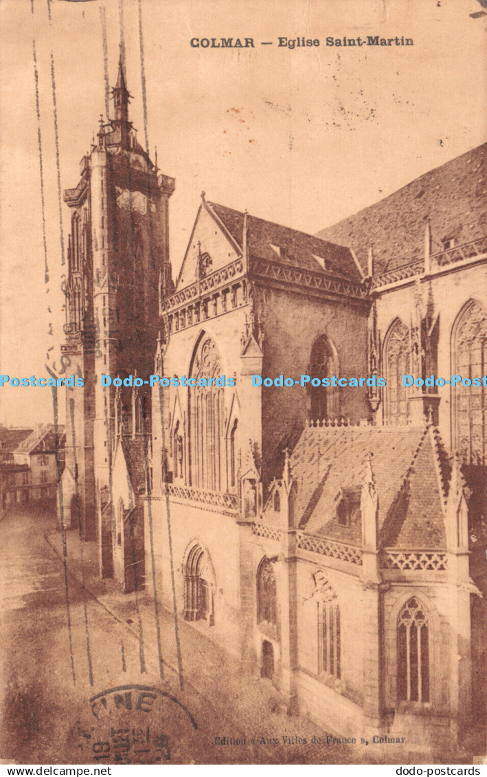 R288904 Colmar Eglise Saint Martin Aux Villes de France A Thiriat 1924