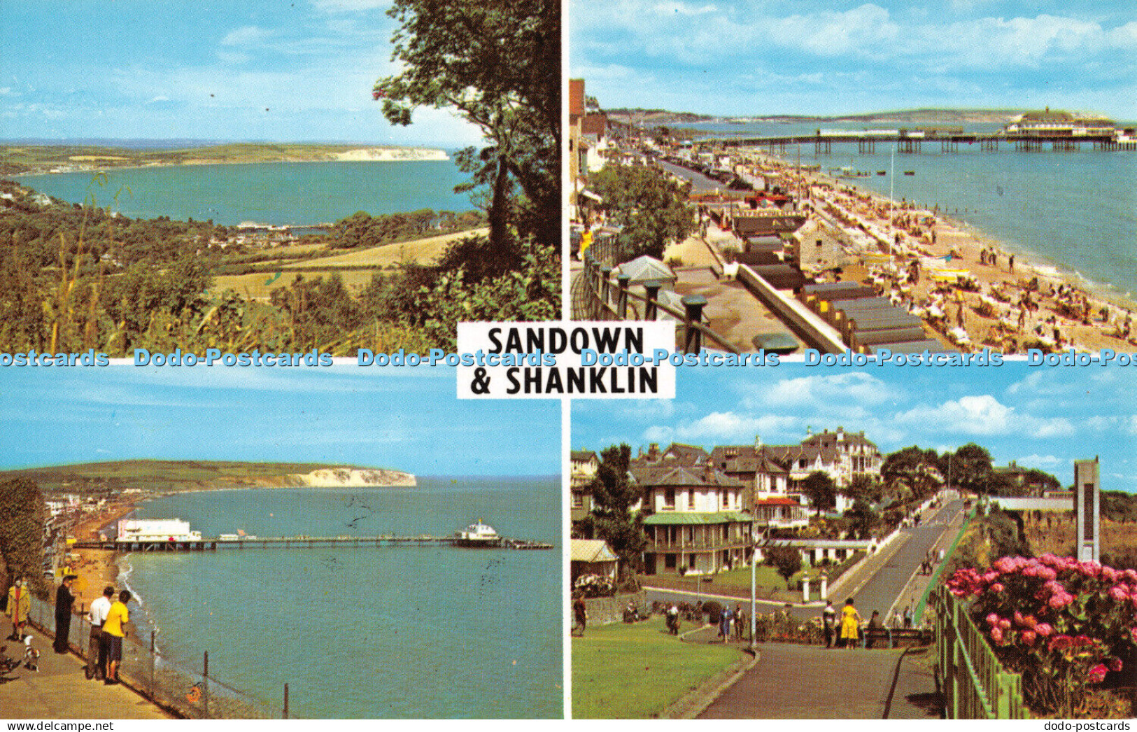 R291834 Sandown and Shanklin The Pier and Esplanade Shanklin Lift Multi View