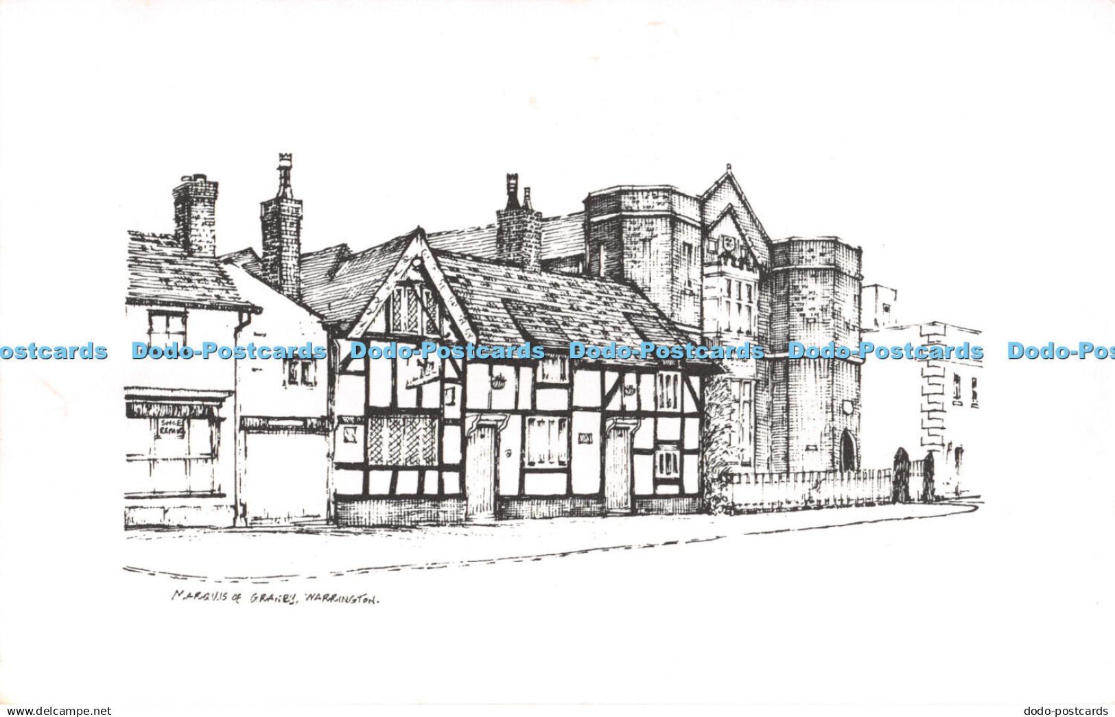 R293358 Marquis of Granby Warrington Post Card