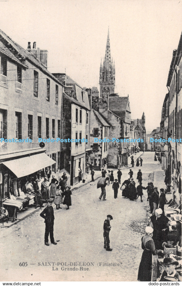 R299314 Saint Pol de Leon Finistere La Grande Rue Neurdein Freres