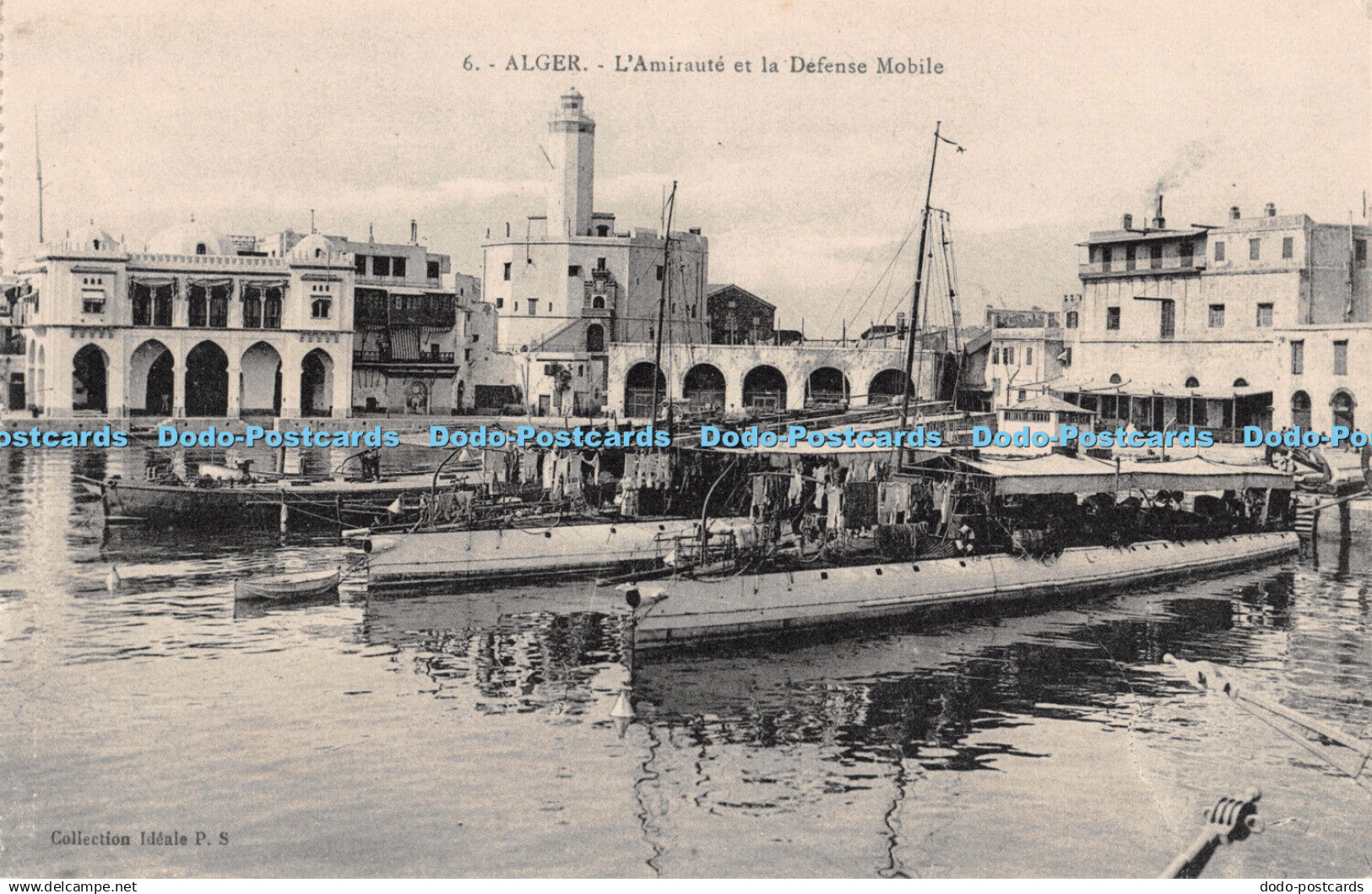 R302501 Alger L Amiraute et la Defense Mobile Ideale P S